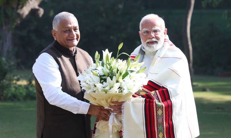 Governor of Mizoram Meets Prime Minister Modi