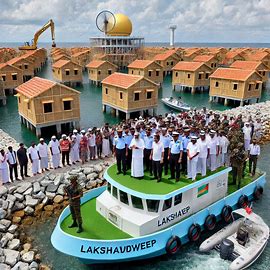 Vice President Maiden Visit to Lakshadweep Public Projects, SHGs, and Milestones