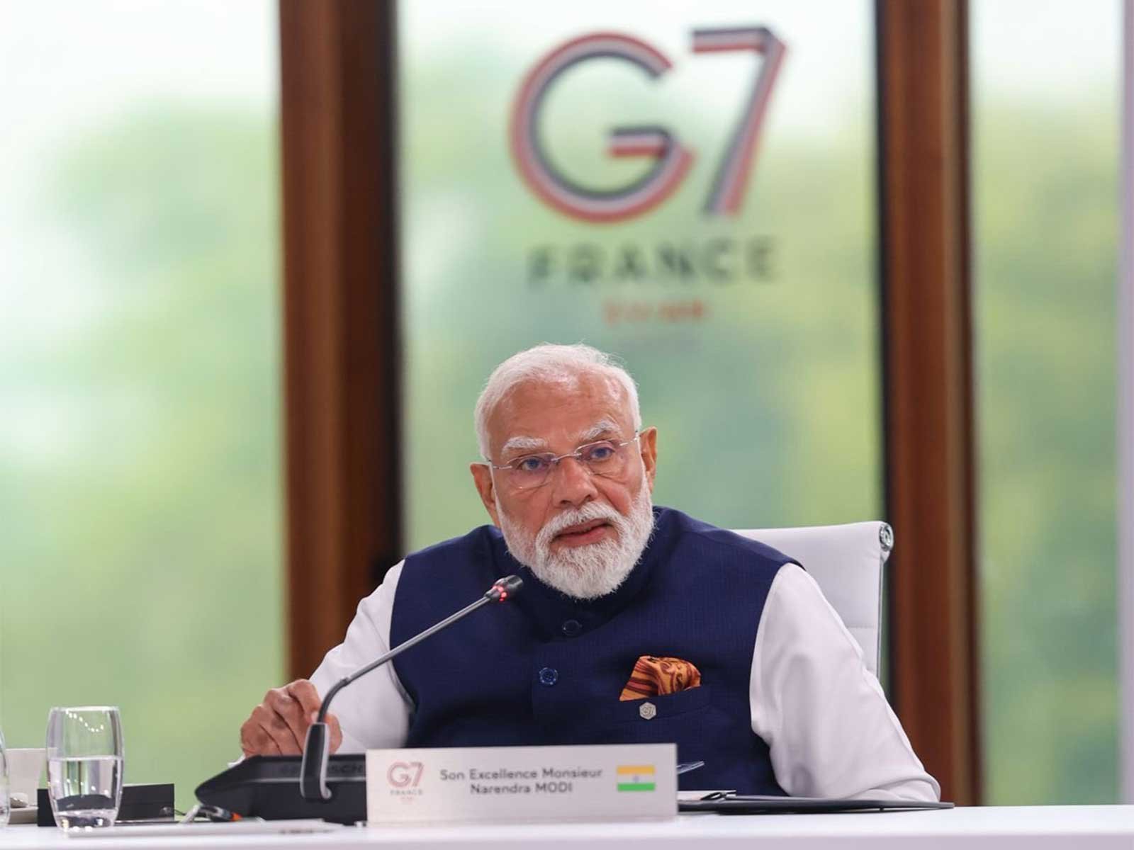 PM Modi AI Session G7 Summit