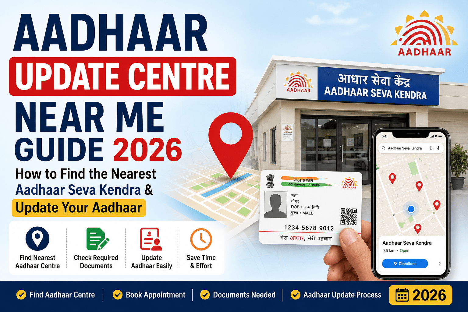 Aadhaar Update Centre Near Me Guide 2026