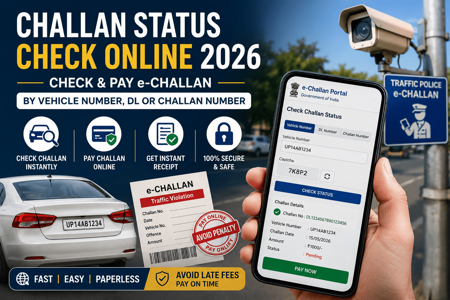 Chalan status check online 2026