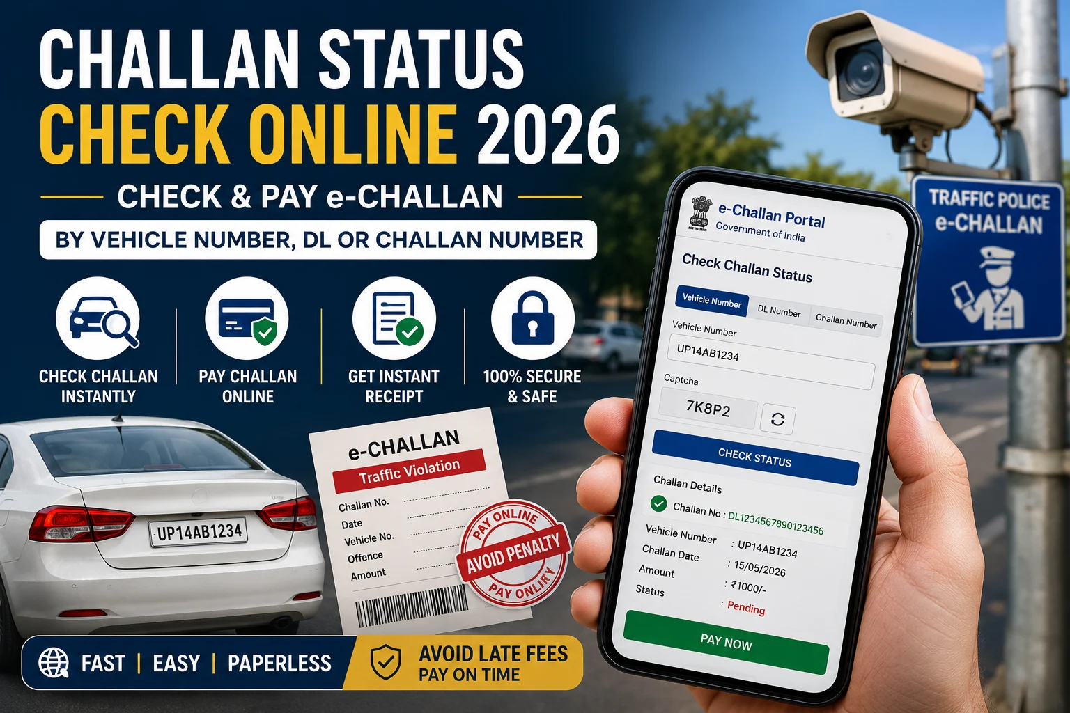 Chalan status check online 2026