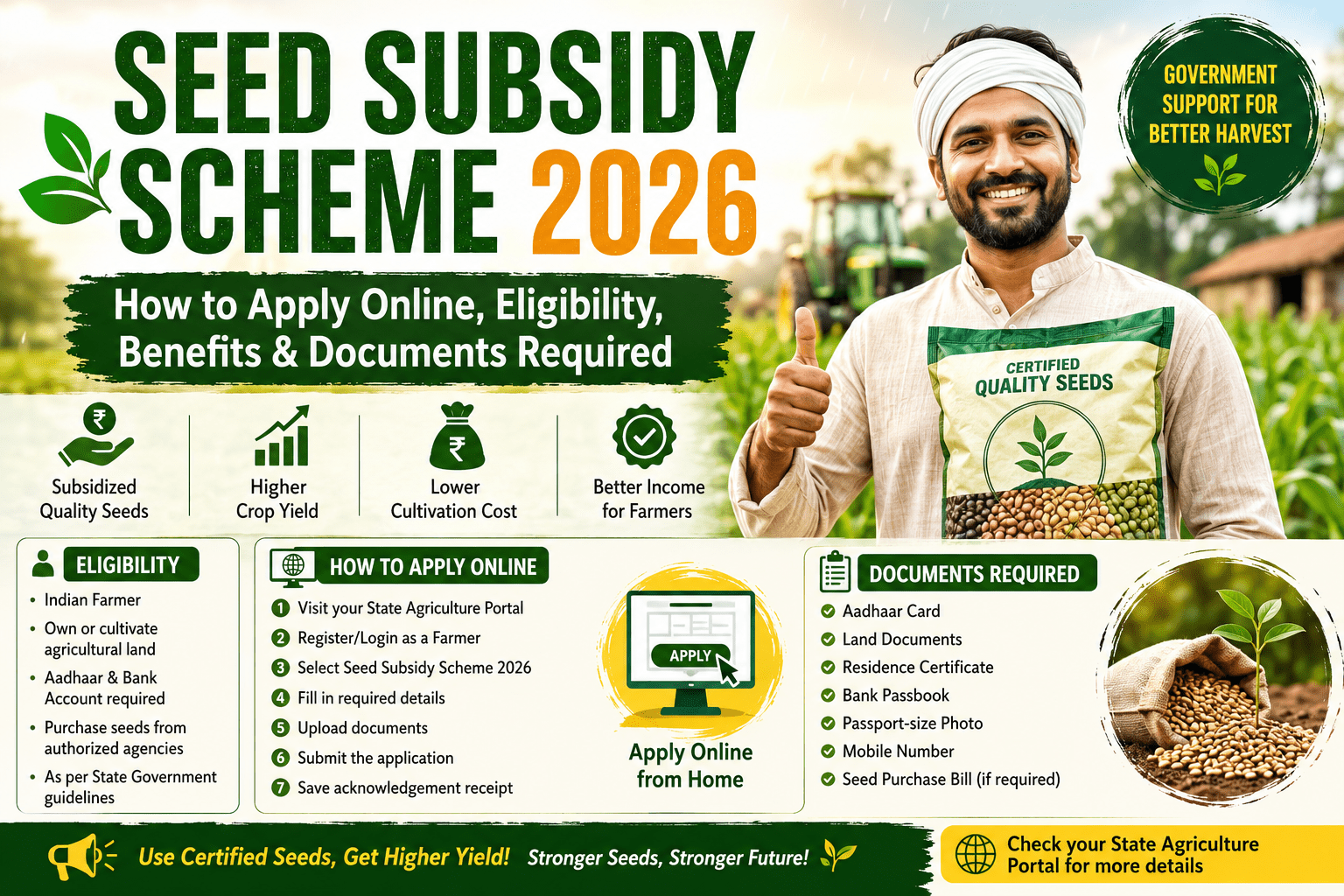Seed Subsidy Scheme 2026