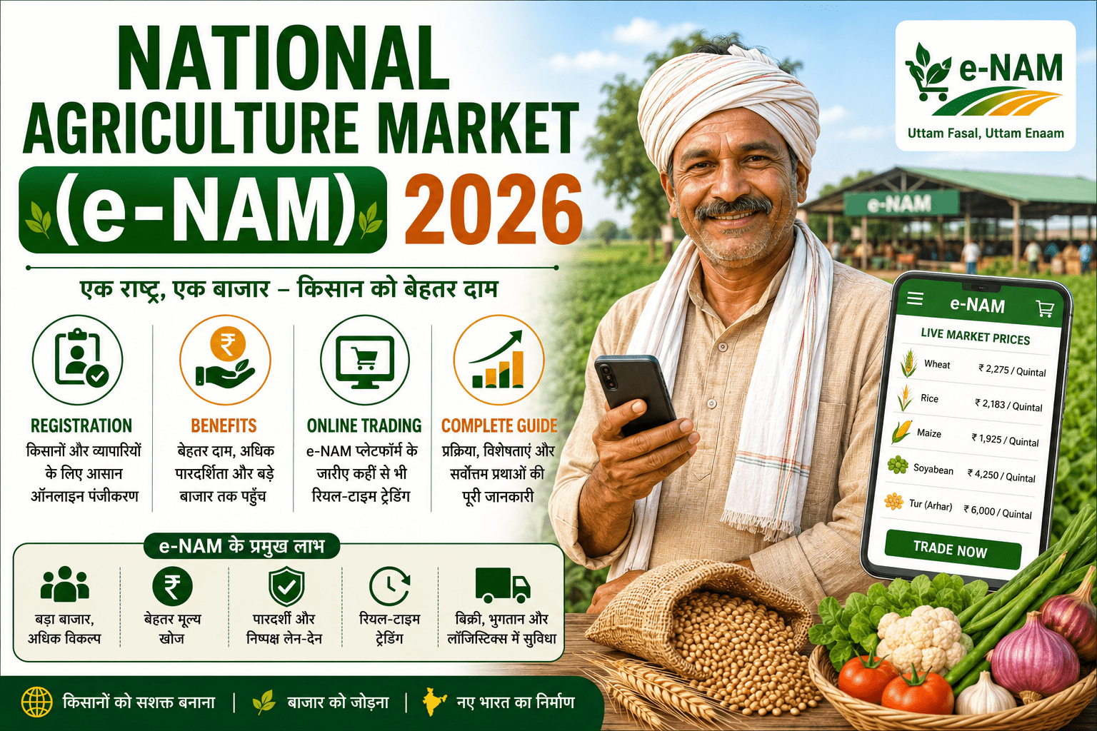 National Agriculture Market e-NAM 2026