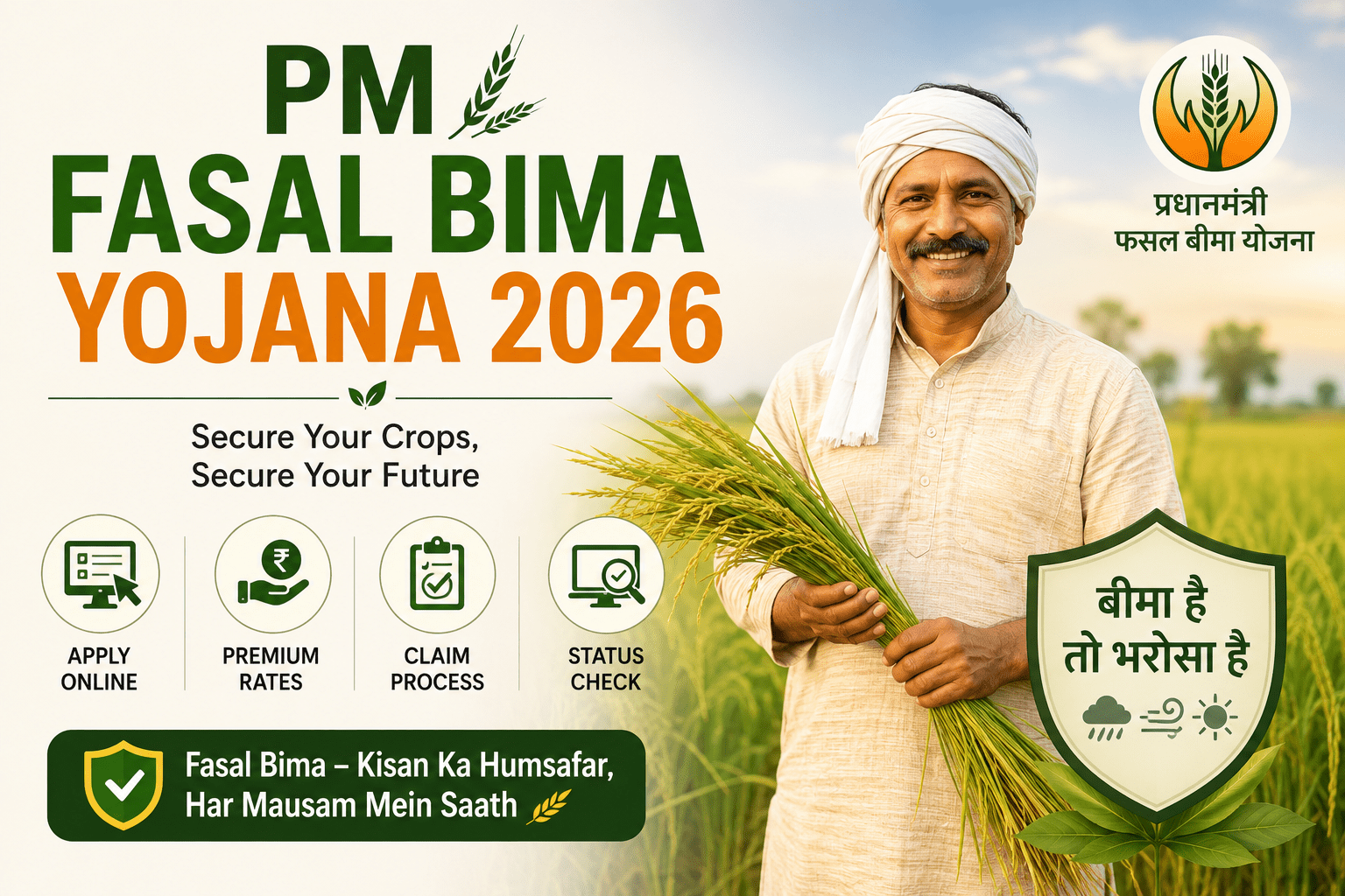 PM Fasal Bima Yojana 2026