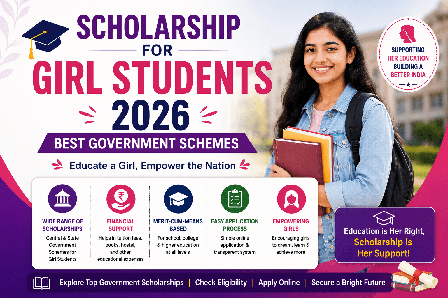 Scholarship for Girl Students 2026