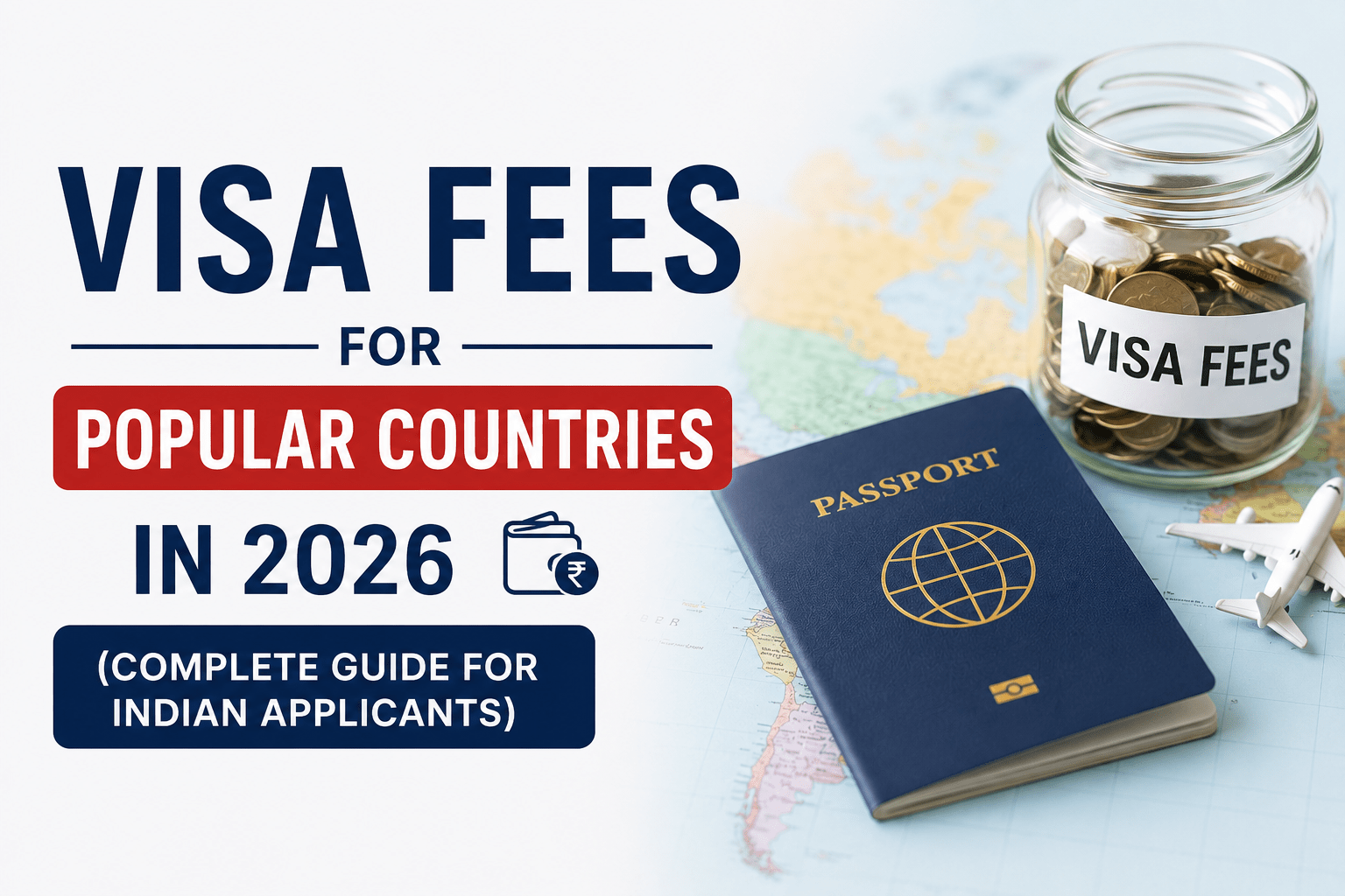 Visa Fees for Popular Countries 2026