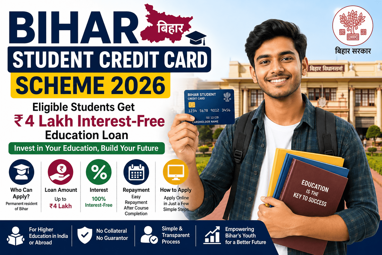 Bihar Student Credit Card Scheme 2026