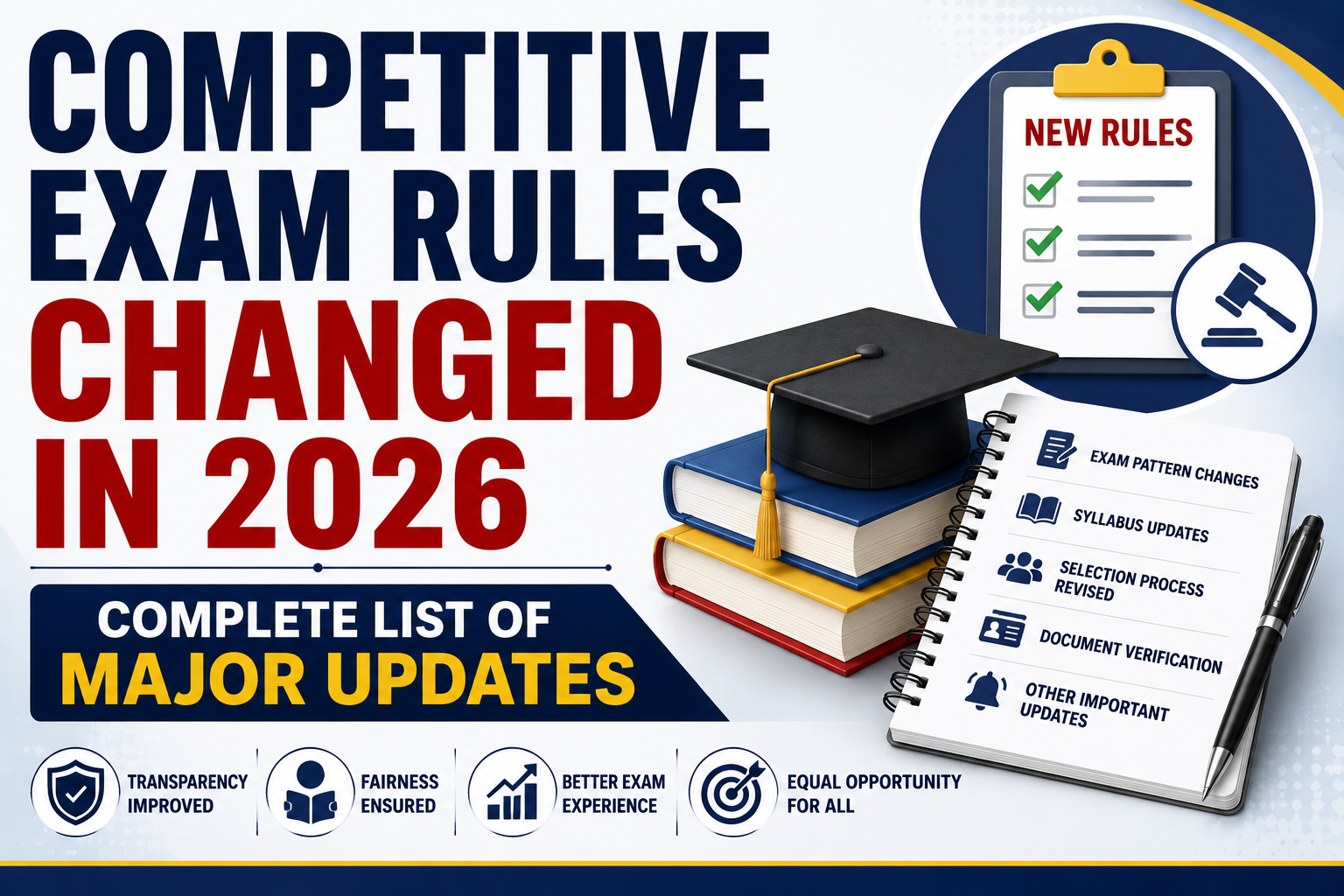 Competitive Exam Rules Changed in 2026