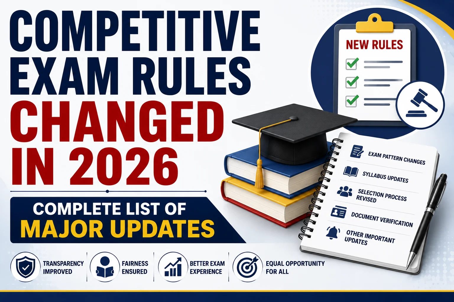 Competitive Exam Rules Changed in 2026