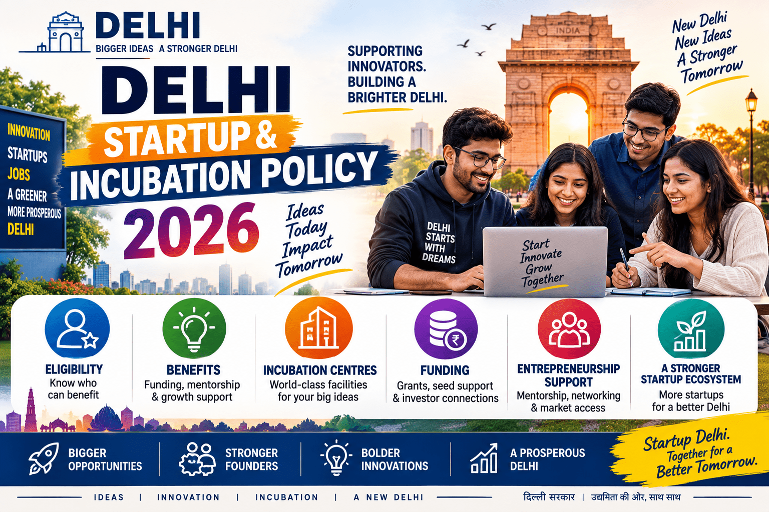 Delhi Startup & Incubation Policy 2026