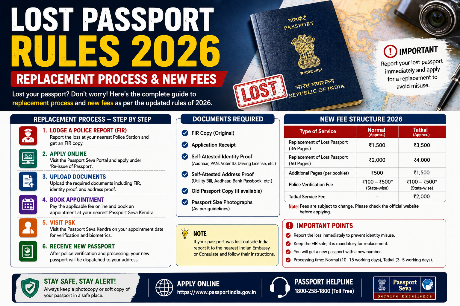 Lost Passport Rules 2026