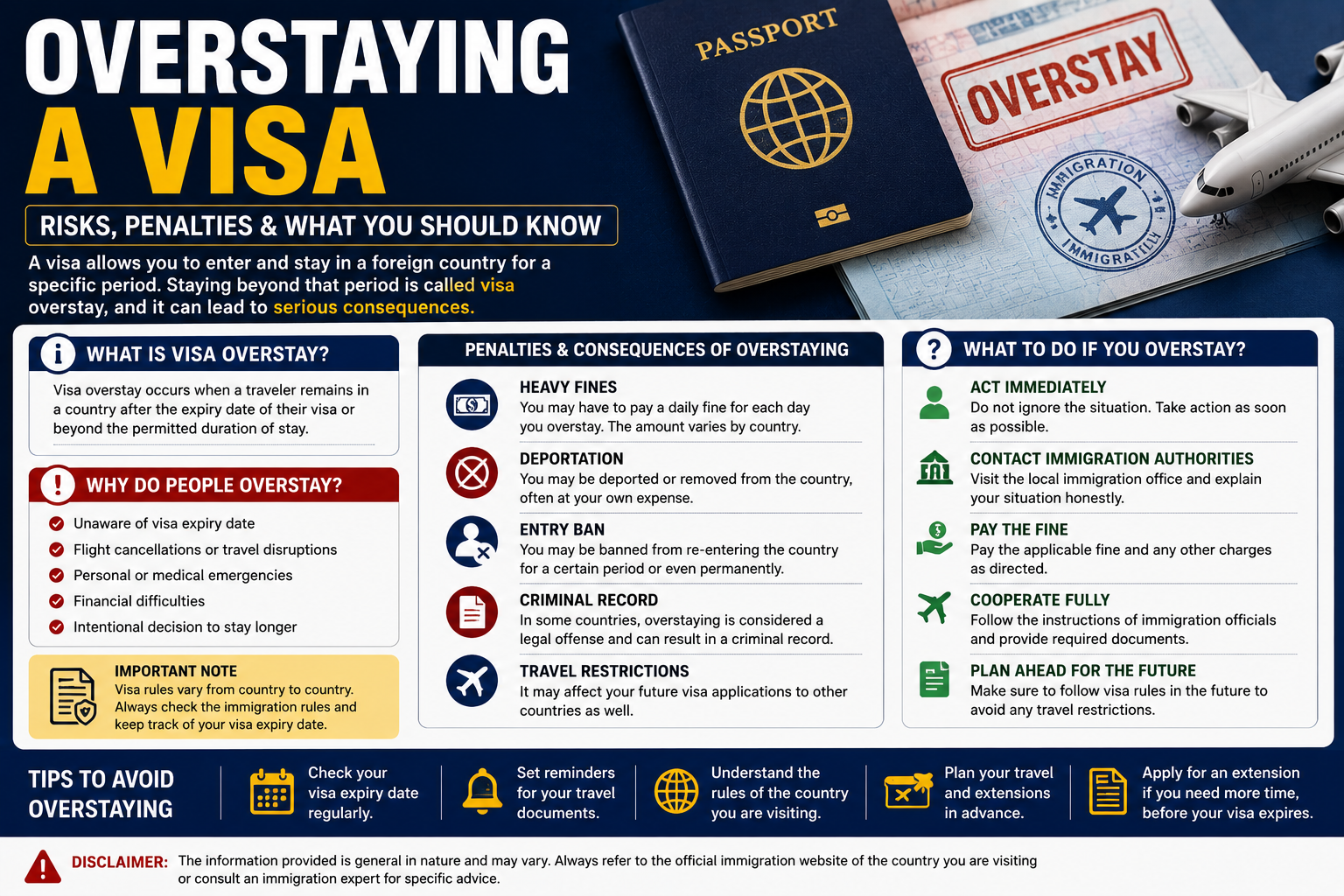 Overstaying a Visa