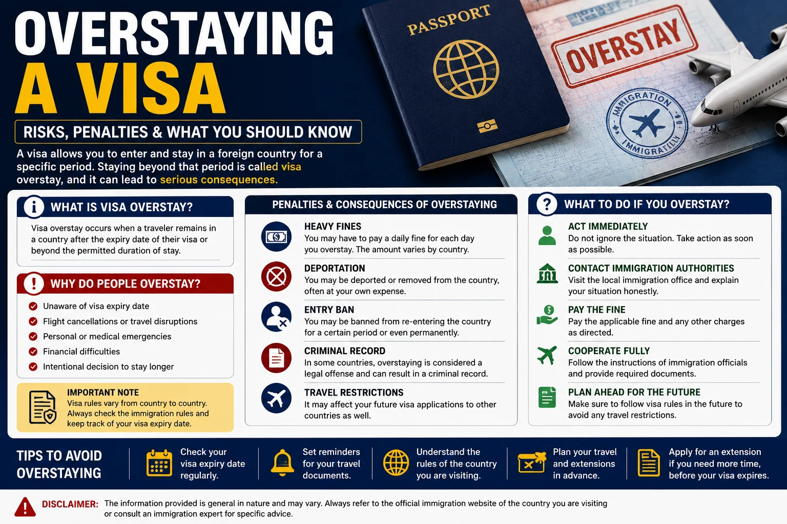 Overstaying a Visa