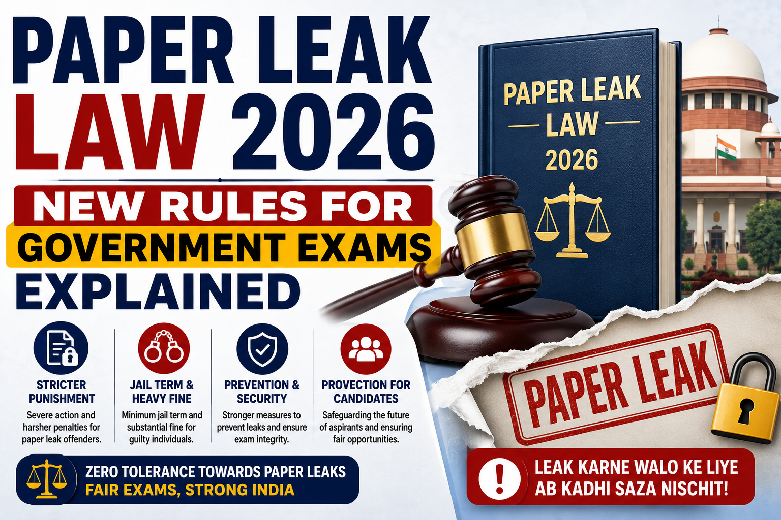 Paper Leak Law 2026